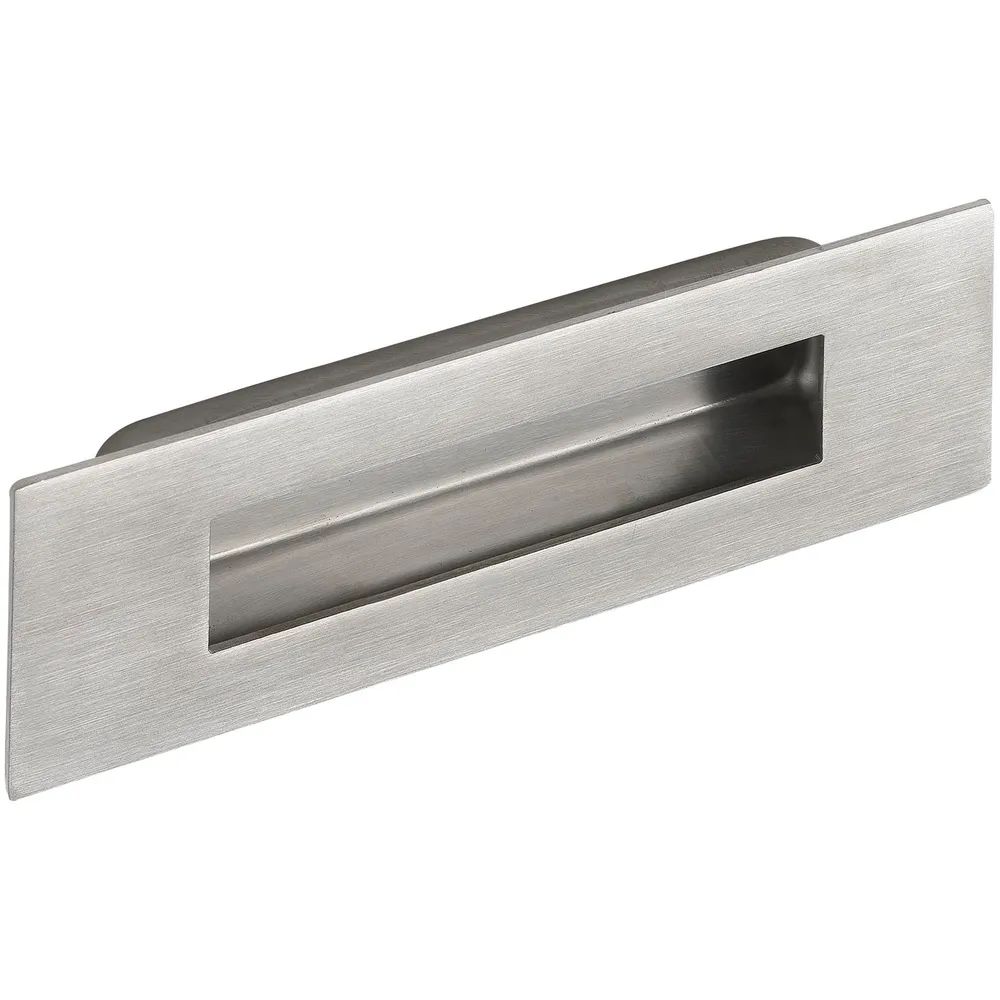 Technik Team Muschelgriff Sabik B 120 mm, H 50 mm, Einlassmaß 93x28 mm, Edelstahl gebürstet
