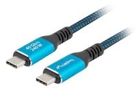 Lanberg USB4 USB Type-C kabel Sort Bla - Kabel - Digital/Daten - Kabel - Digital/Daten