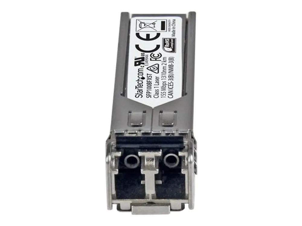 StarTech.com 100BASE-FX - 100 Mbit/s Transceiver - LC Fiber - MSA konform - 2 km - 100 Mbit/s SFP Modul - Multi Mode SFP - SFP (Mini-GBIC)-