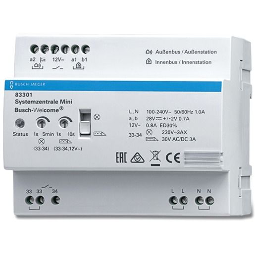 Busch-Jaeger SYSTEMZENTRALE MINI REG 83301 / BUSCH 83301 2CKA008300A0462