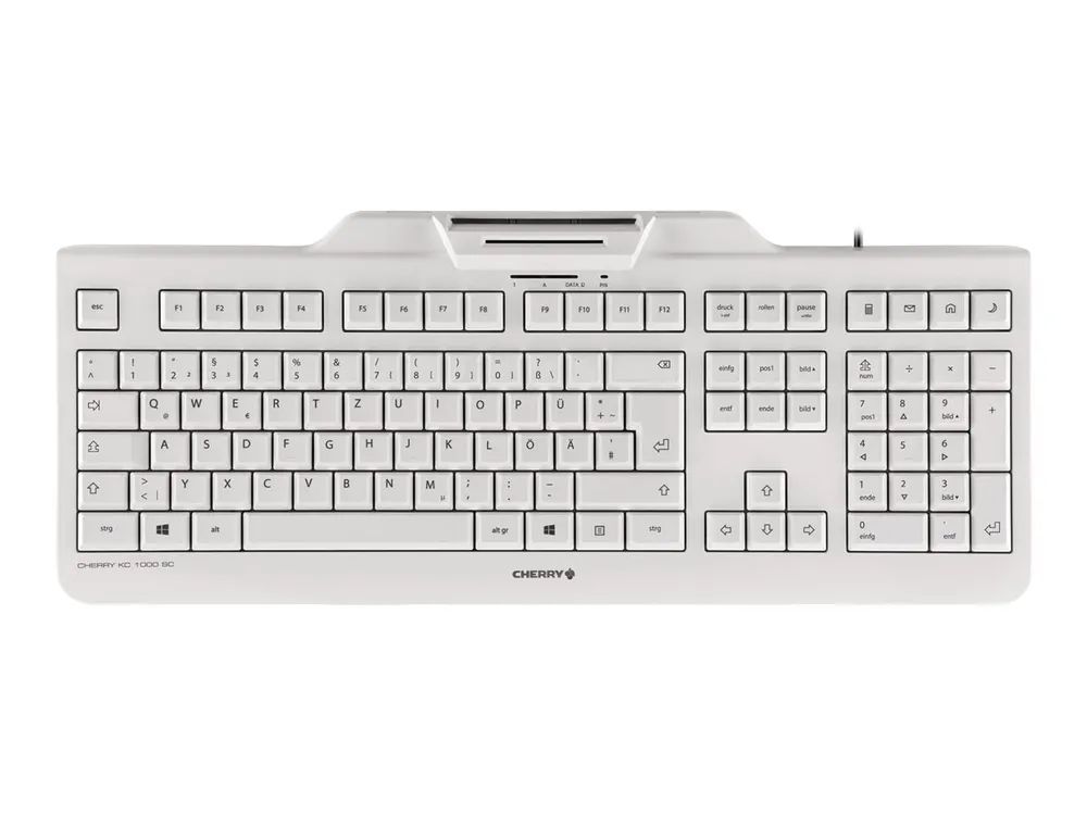 Cherry KC 1000 SC - Tastatur - USB - Pan-Nordic
