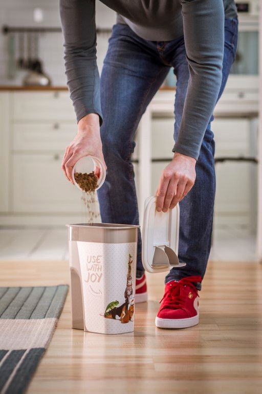 Rotho Flo Tierfutter Schüttdose 4.1 l