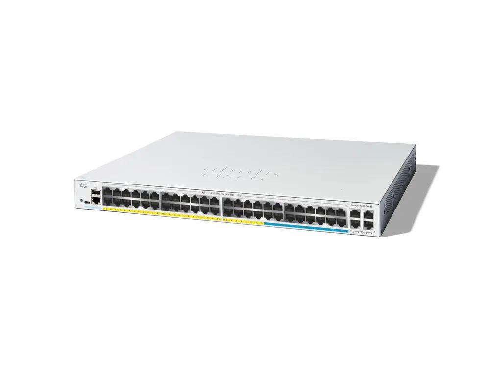 Cisco Catalyst 1300-48MGP-4X - Switch - L3 - managed - 32 x 10/100/1000 (PoE+)