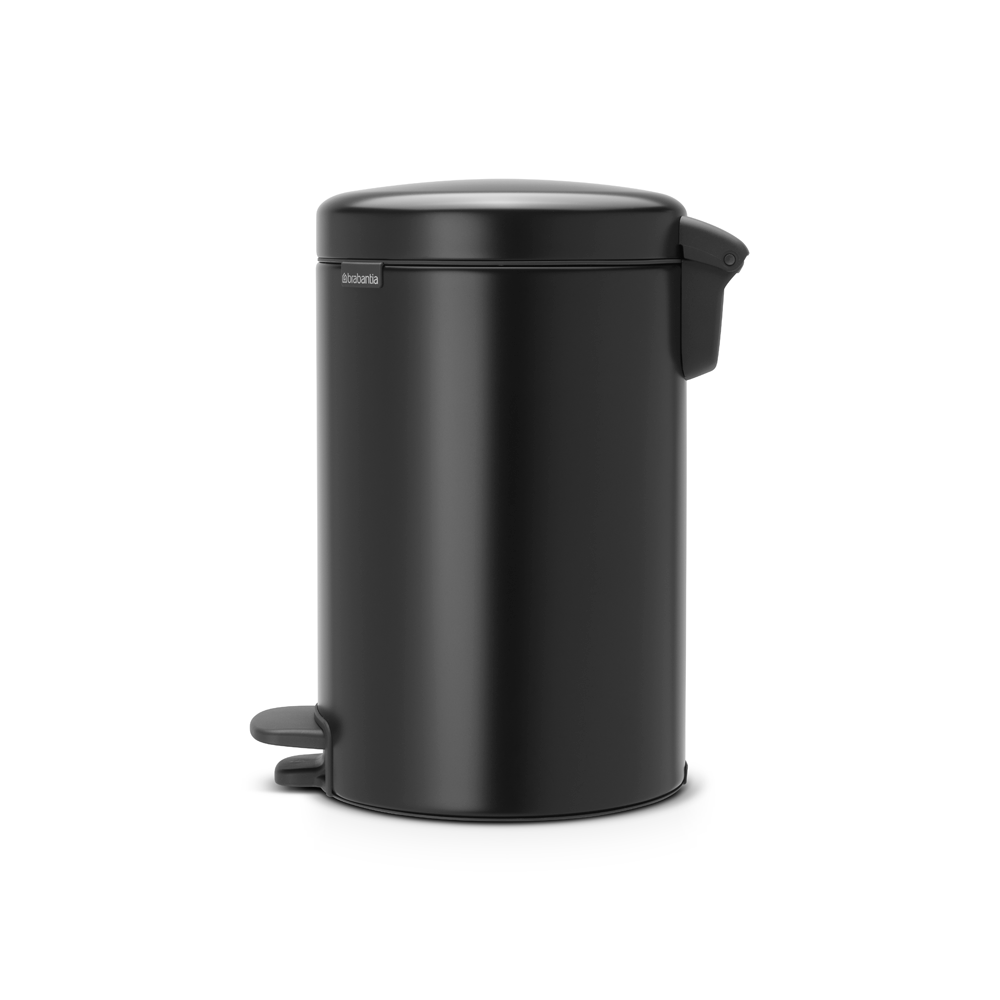 Brabantia NewIcon Treteimer, 12l, Matt Black