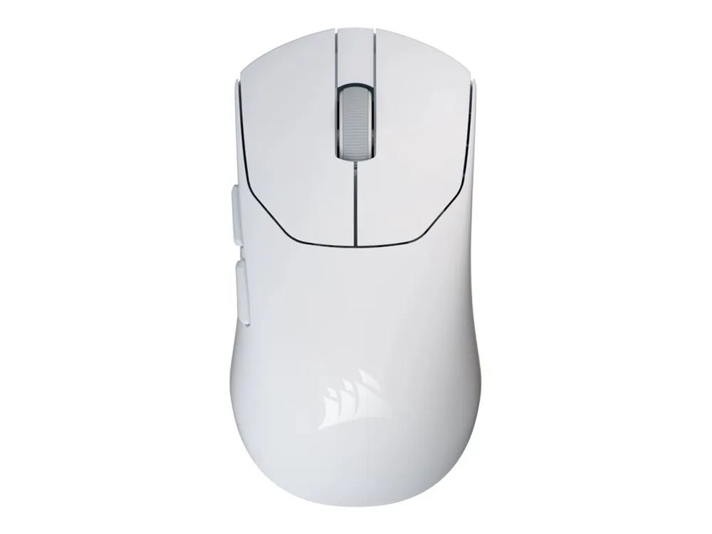 Corsair SABRE V2 PRO ULTRALIGHT - Maus - optisch - 5 Tasten - kabelgebunden, kabellos - 2.4 GHz - kabelloser Empfänger (USB)