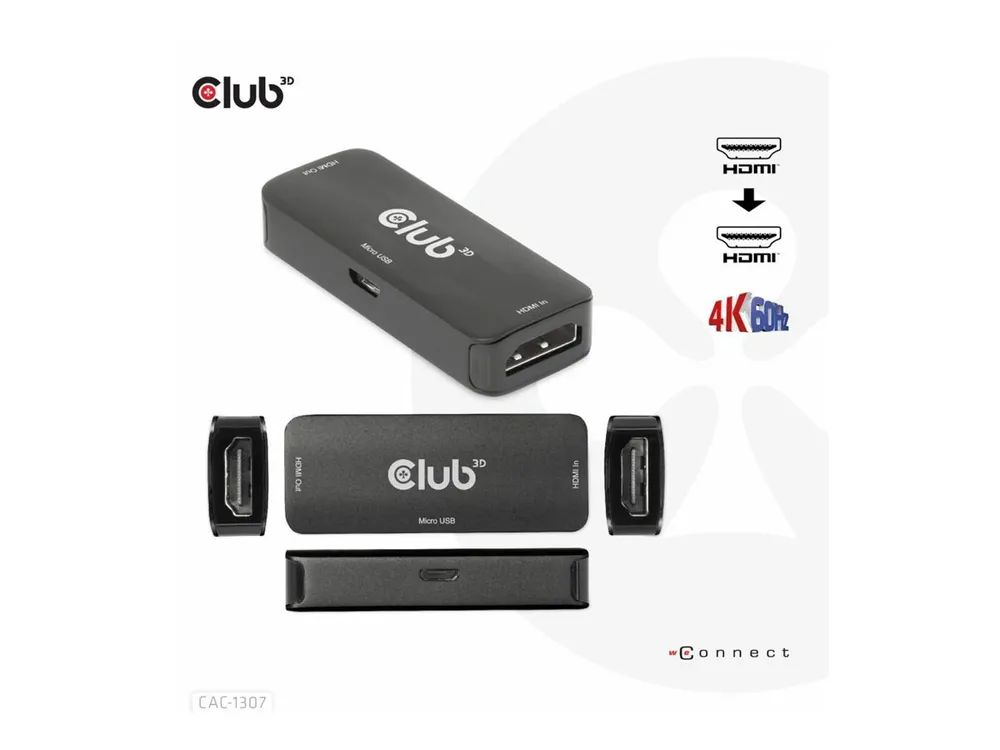 Club 3D Repeater - HDMI - 19 pin HDMI Type A (female)