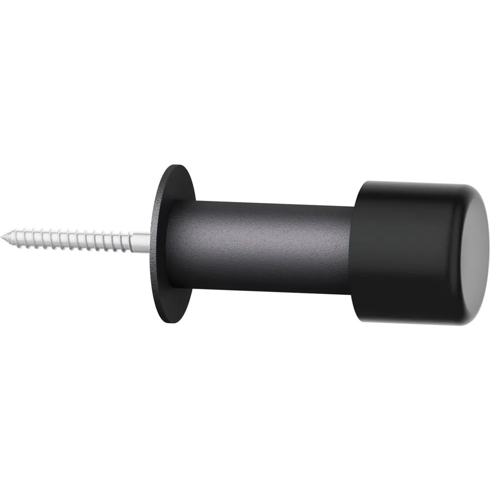 FSB Wandtürpuffer 38 3880 Länge 90 mm, Aluminium schwarz matt