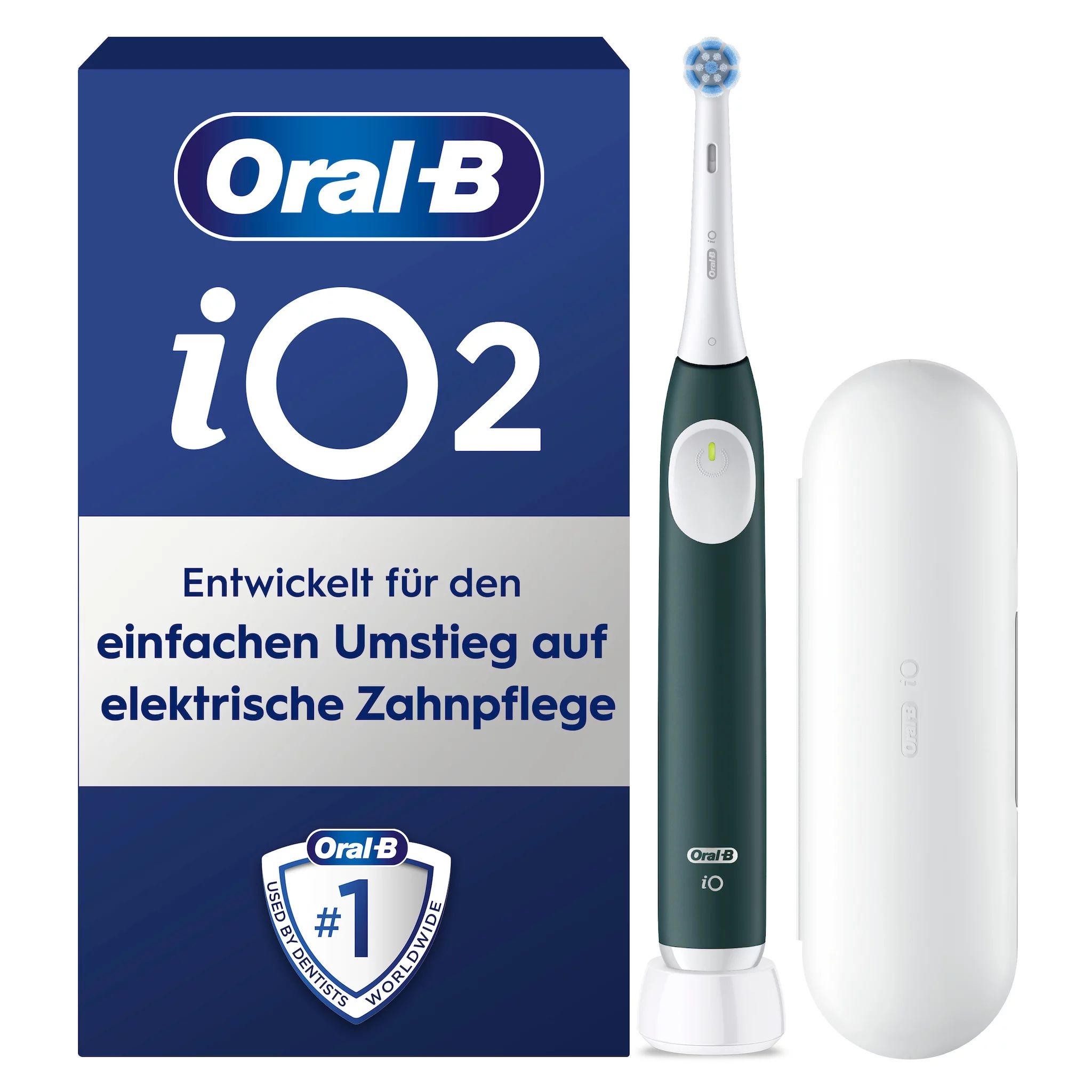 Oral-B iO Series 2, mit Reiseetui Forest Green