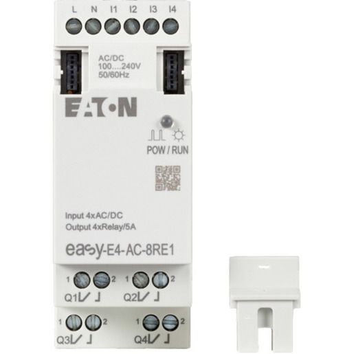 Eaton 230VAC STEUERRELAIS 4I/4R ERW. / EATON EASY-E4-AC-8RE1 197221
