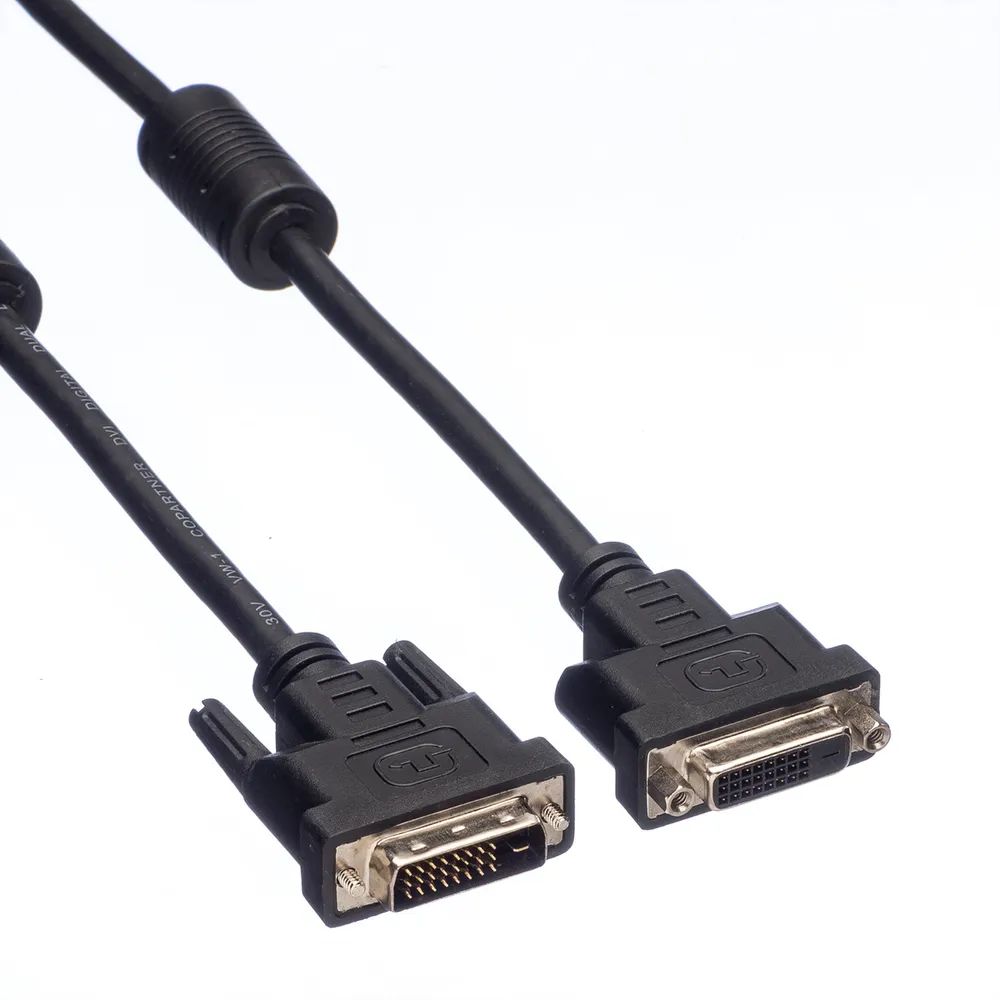VALUE Verlängerungskabel DVI, DVI ST-BU, (24+1) dual link, 3 m