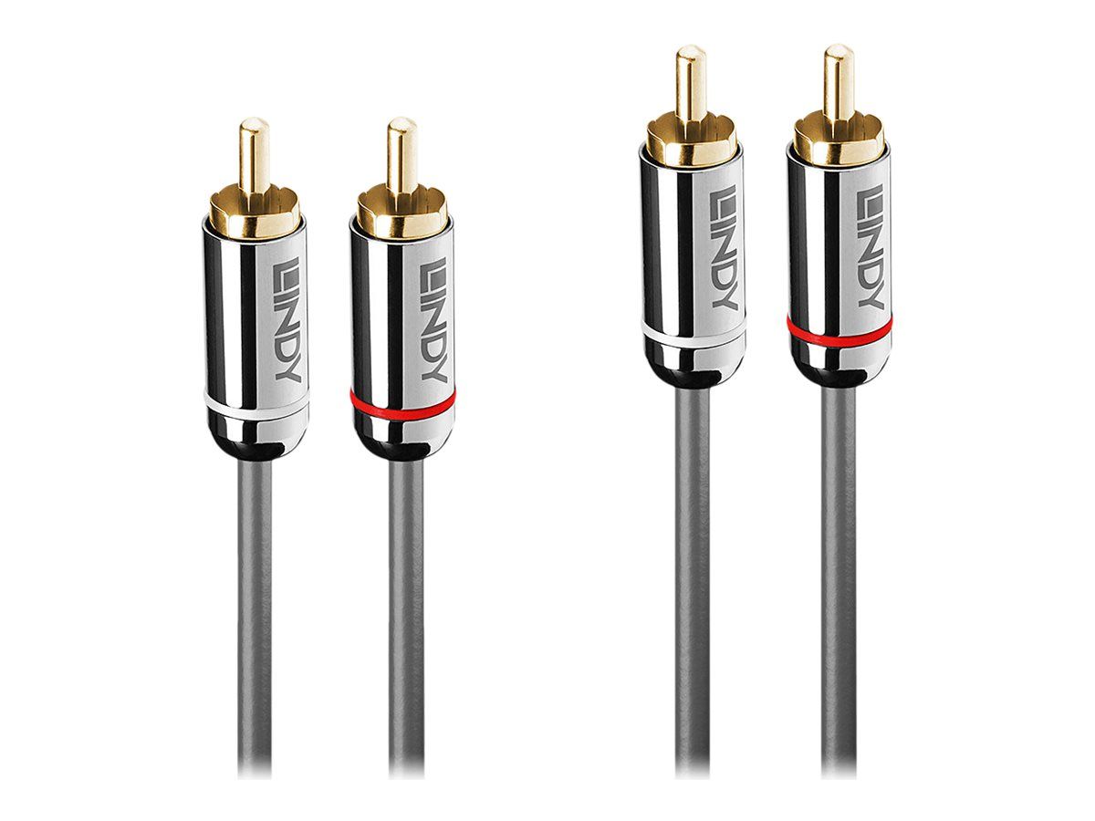 Lindy Cromo Line - Audiokabel - RCA männlich zu RCA männlich
