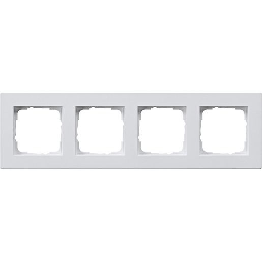 Gira ABDECKRAHMEN 4F FLACH / GIRA 0214295 E2 RWS 0214295