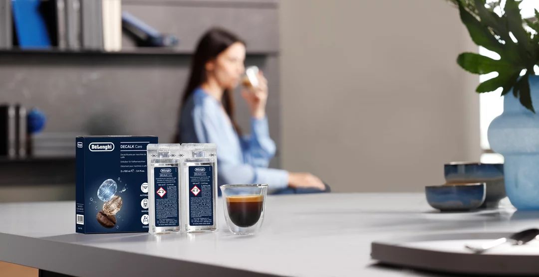 De'Longhi DLSC200 Decalk Care Entkalker, 2 x 100 ml. Flasche für 2 Anwendungen