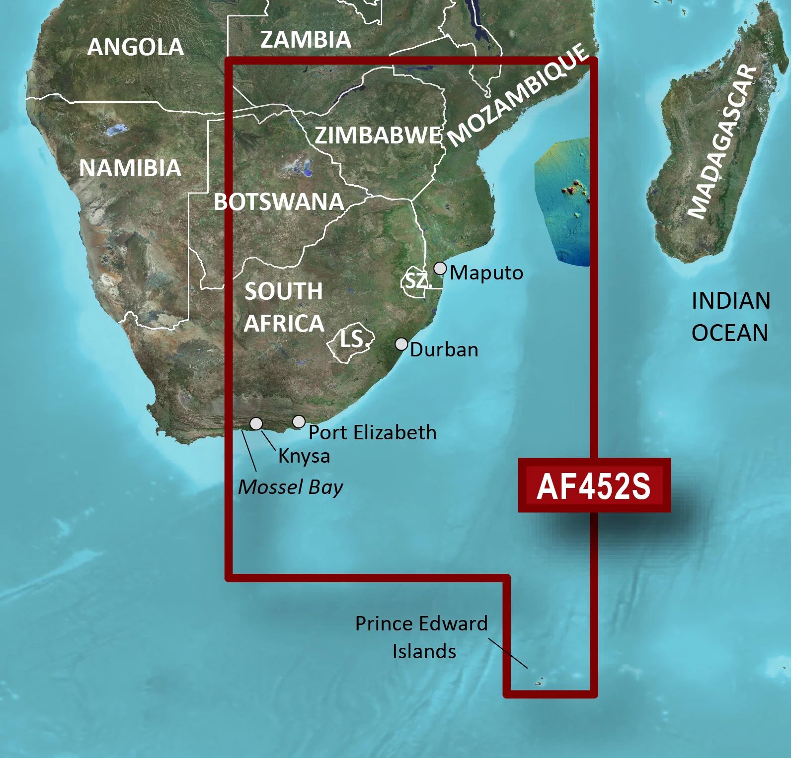 Garmin VAF452S-Knysna, SA to Beira, MZ