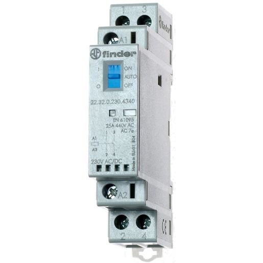 Finder INST.SCHÜTZ MAX.25A 2S 24VAC / FINDER 22.32.0.024.4340