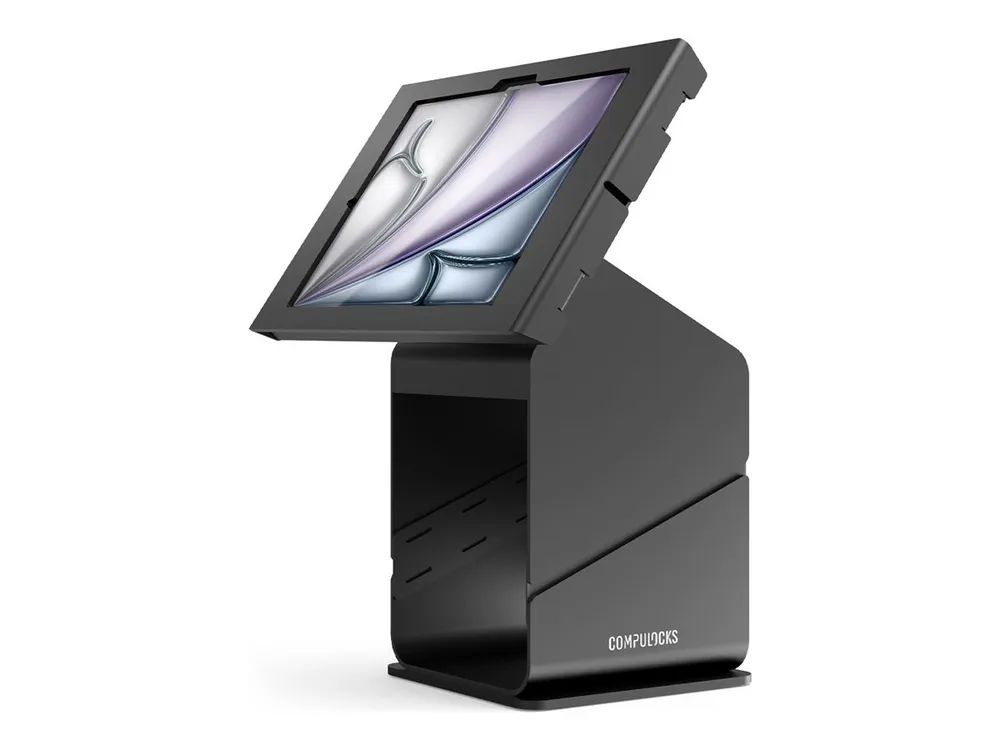 Compulocks Apex iPad Air M2 & M3 11", Apex Enclosure Tablet Printer Kiosk - Black - Gehäuse - für Drucker / Tablet - Kiosk - Aluminium - Schwarz - Bildschirmgröße: 27.9 cm (11")