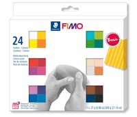 STAEDTLER FIMO 8023 C - Modellierton - Gemischte Farben - Erwachsener - 24 Stück(e) - 110 °C - 30 min
