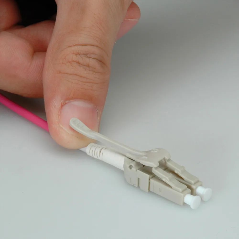 ROLINE LWL-Kabel 50/125µm OM4, LC/LC, Low-Loss-Stecker, violett, 3 m