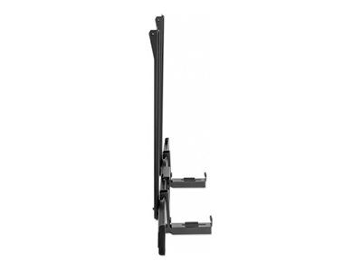 Manhattan Soundbar Mount Universal, Wall Mount or VESA Mount, Compatible with Soundbars up to 15kg, Depth-Adjustable, Mounts Above or Below TV, Black - Befestigungskit (Universalmontage)