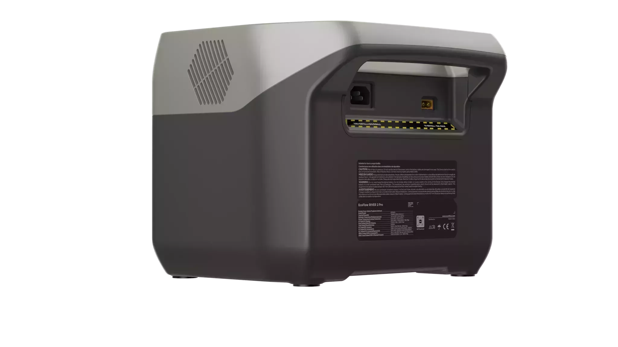 Ecoflow RIVER 2 Pro - Tragbares kraftwerk - AC 220-240/ DC 11-50/12/24 V