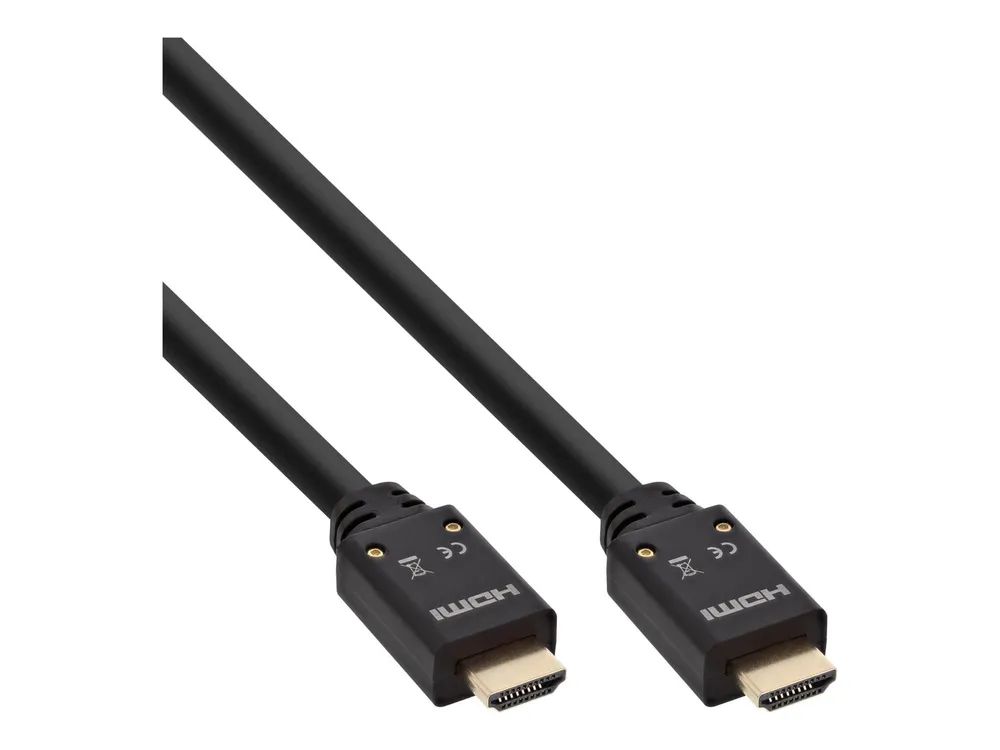 InLine HDMI Aktiv-Kabel - HDMI-High Speed mit Ethernet - 4K2K - ST/ST - 10m
