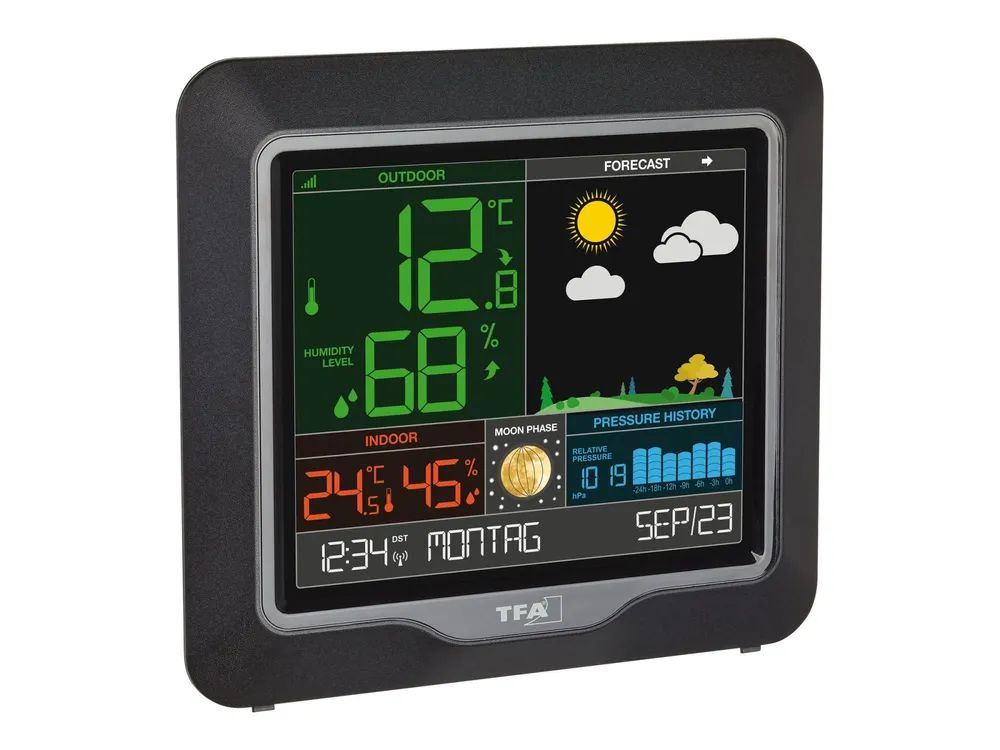 TFA Season - Wetterstation - Schwarz