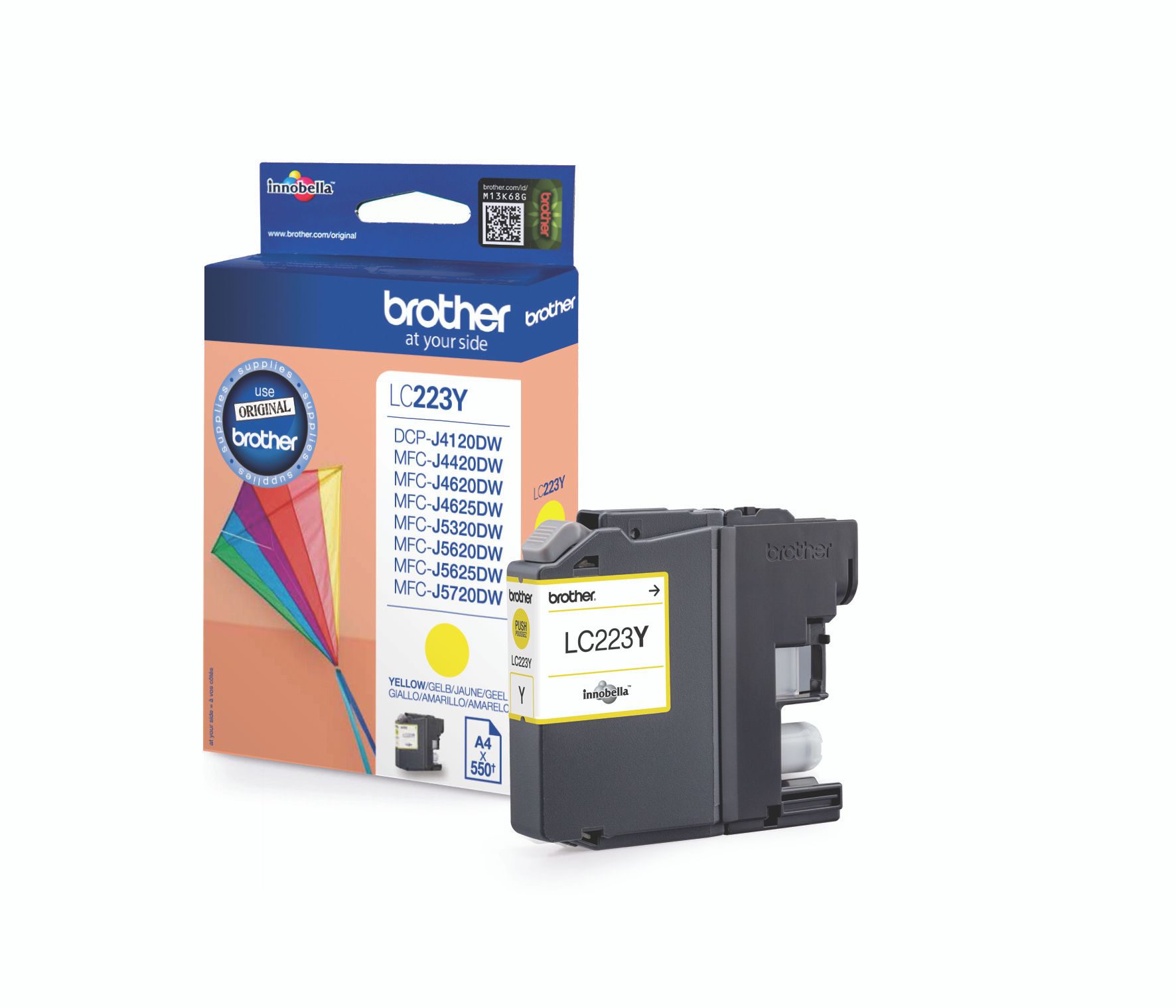 Brother LC223Y - Gelb - original - Tintenpatrone