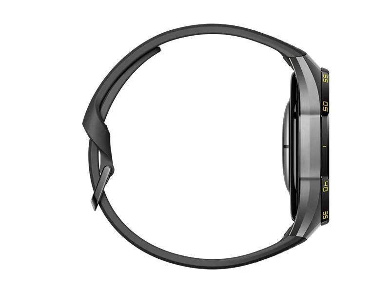 Huawei Watch GT 7 Pro - Titanlegierung - intelligente Uhr mit Riemen - Flouroelastomer - schwarz - Handgelenkgröße: 140-210 mm - Anzeige 3.7 cm (1.47")
