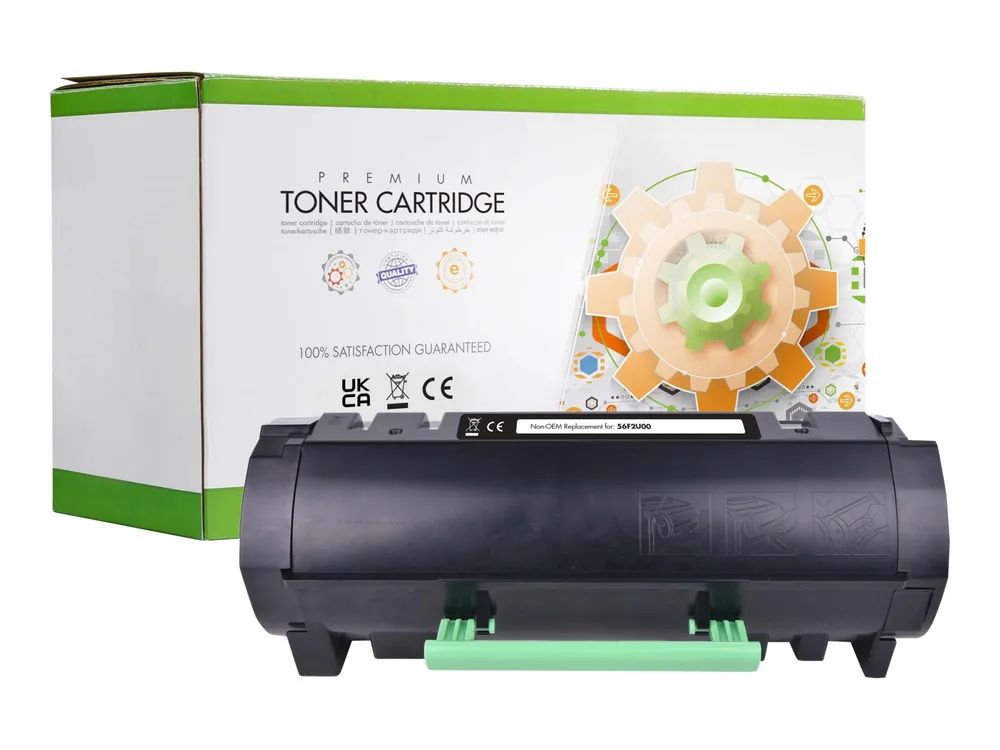 Static Control Schwarz - kompatibel - Box - Tonerpatrone (Alternative zu: Lexmark 56F2U00)