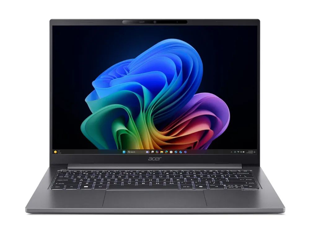 Acer TravelMate X4 14 AI TMX414-51-TCO - 180°-Scharnierdesign - Intel Core Ultra 7 258V / 2.2 GHz - Win 11 Pro - Intel Arc Graphics 140V - 32 GB RAM - 1.024 TB SSD QLC - 35.6 cm (14")