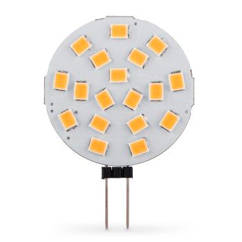 Xavax LED-Lampe, G4, rund, 250lm ersetzt 25W, Stiftsockellampe, Warmweiß