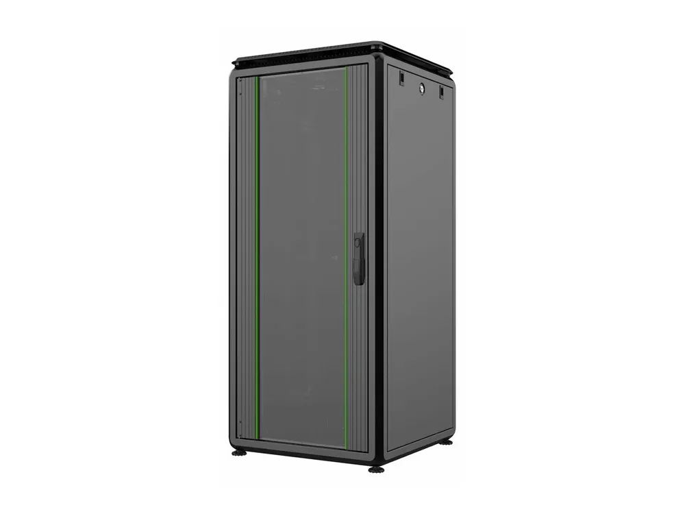 Lanview by Logon Data Line - Schrank Netzwerkschrank - 600 x 600 mm, data line - freistehend - Schwarz - 26U - 48.3 cm (19")