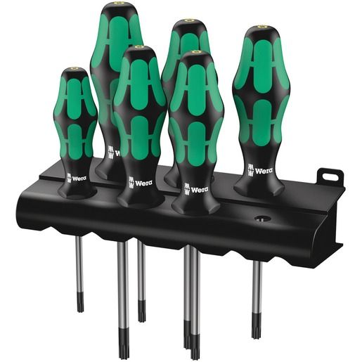 Wera TORX BO MIT BOHRUNG, 6-TLG. / WERA SCHRAUBENDREHERSATZ 05138250001