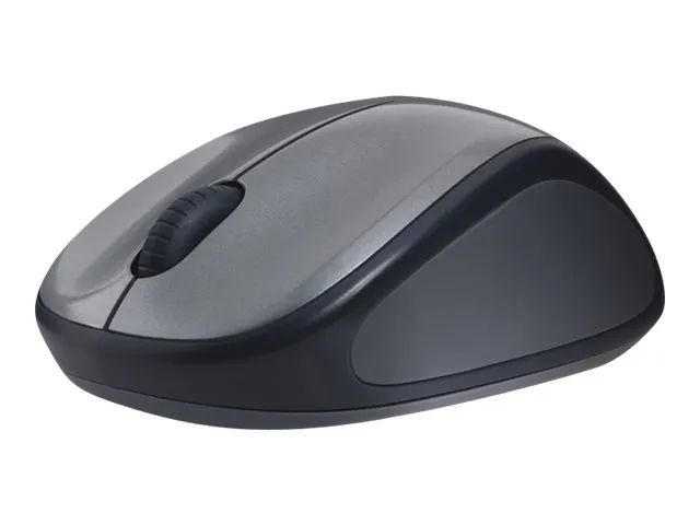 Logitech M235 - 2nd Generation - Maus - rechts- und linkshändig - optisch - kabellos - 2.4 GHz - kabelloser Empfänger (USB)