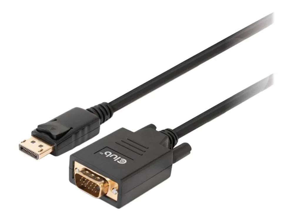 Club 3D Adapterkabel - DisplayPort (M) zu HD-15 (VGA)