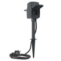 REV Ritter REV 0088807112 - 1,4 m - Outdoor - IP44 - 1,5 mm² - Schwarz - 2 AC-Ausgänge
