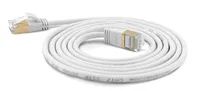 WANTEC Extra dünnes CAT7 SSTP Patchkabel - 1 m - Cat7 - S/FTP (S-STP) - RJ-45 - RJ-45 - Weiß