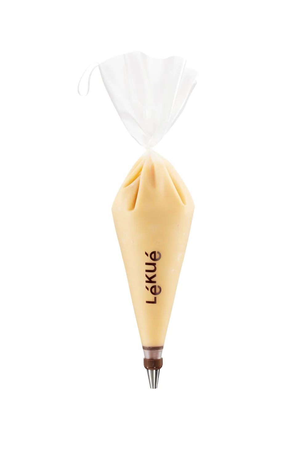 Lékué  Spritzbeutel-Set mit 3 Düsen - Transparent