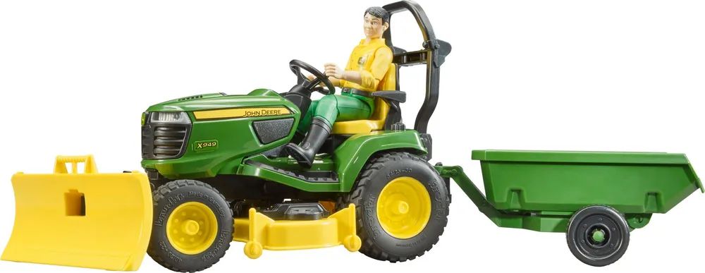 Bruder bworld John Deere Aufsitzrasenmäher