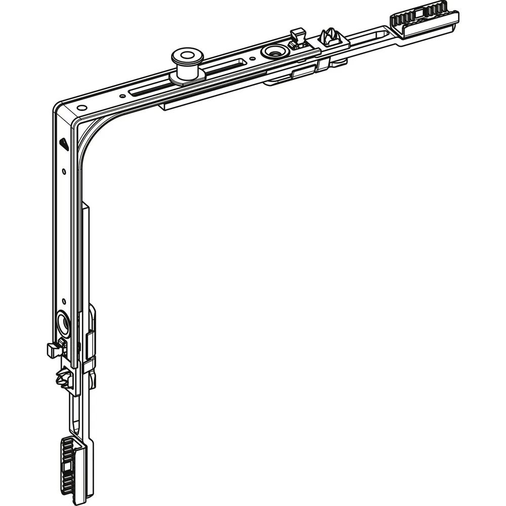ROTO E-Tec Control NT/NX Eckumlenkung MVS 1P Zapfen silber
