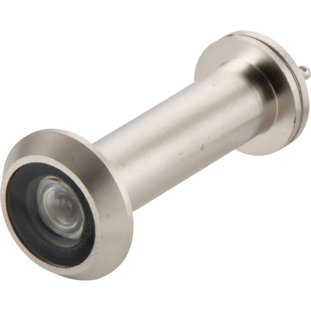 SOLIDO Türgucker ø 14, Linse 200°, TS 50-80 mm, vernickelt, brandschutztauglich