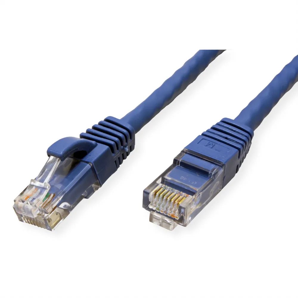VALUE Patchkabel Cat.6A (Class EA) UTP, blau, 1 m