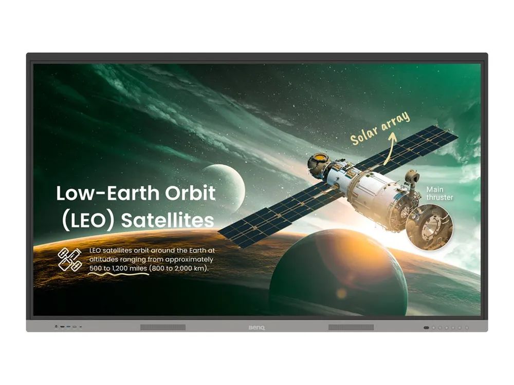 BenQ Board Essential RE7503A - 190 cm (75") Diagonalklasse RE03A Series LCD-Display mit LED-Hintergrundbeleuchtung - Bildung - mit interaktives Whiteboard integriert, Touchscreen (Multitouch)