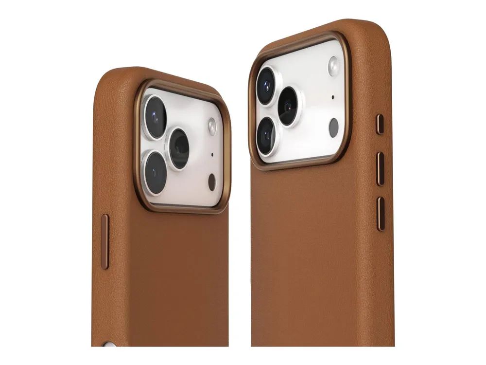 Vonmählen Kunstleder-Case für iPhone 17 Pro Max braun