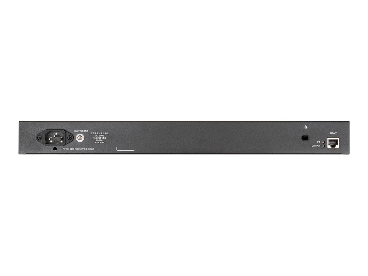 D-Link DGS 1520-28 - Switch - L3 - Smart - 24 x 10/100/1000 + 2 x Gigabit SFP + 2 x 10 Gigabit SFP+