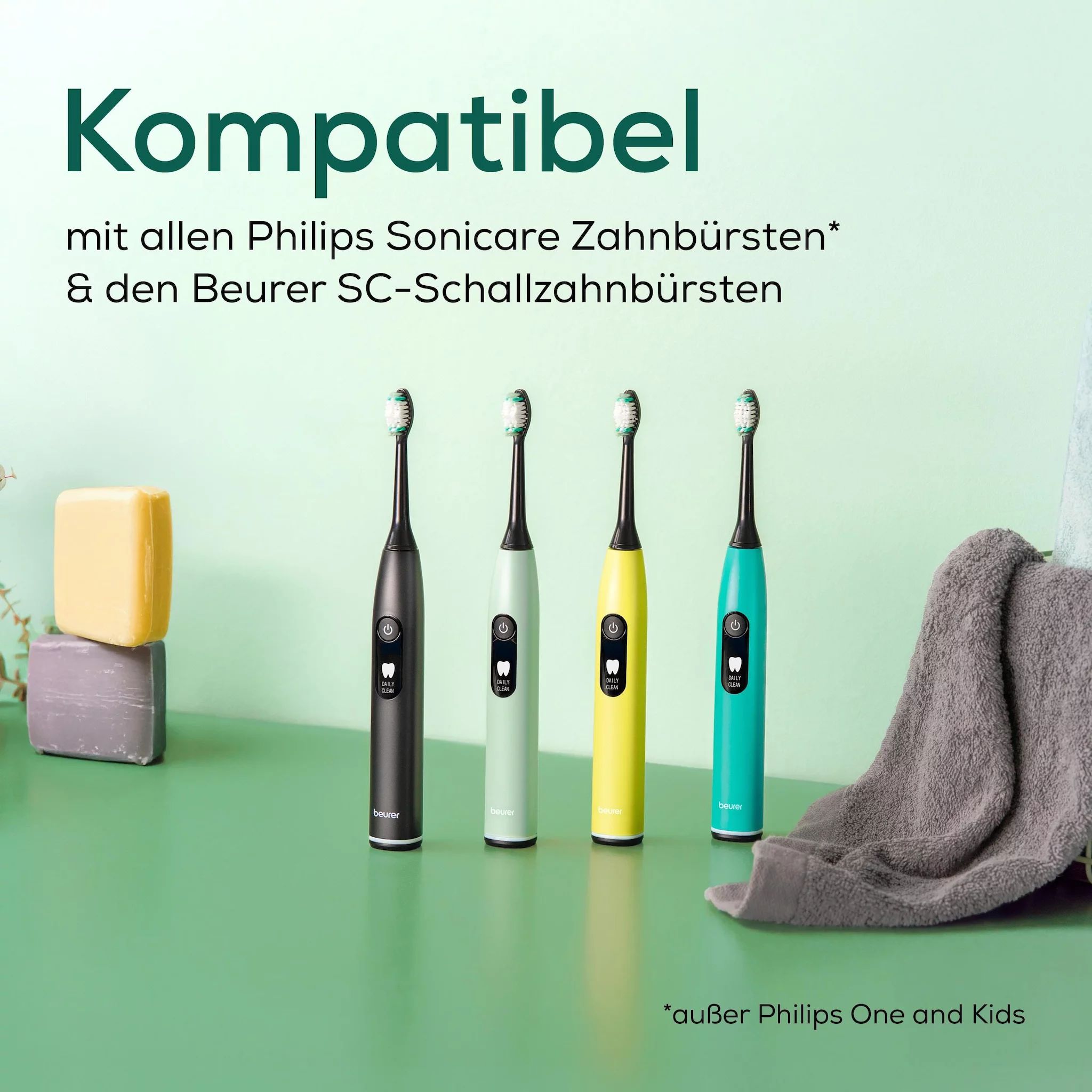 Beurer SC Bürstenköpfe Premium whiten