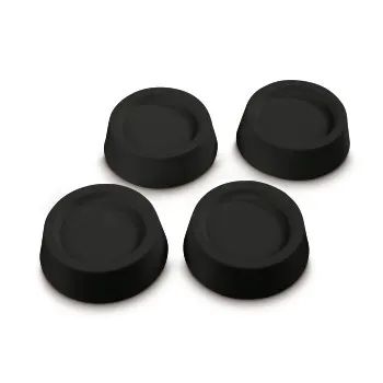 Xavax Vibrationsdämpfer, 4 Stück, Schwarz