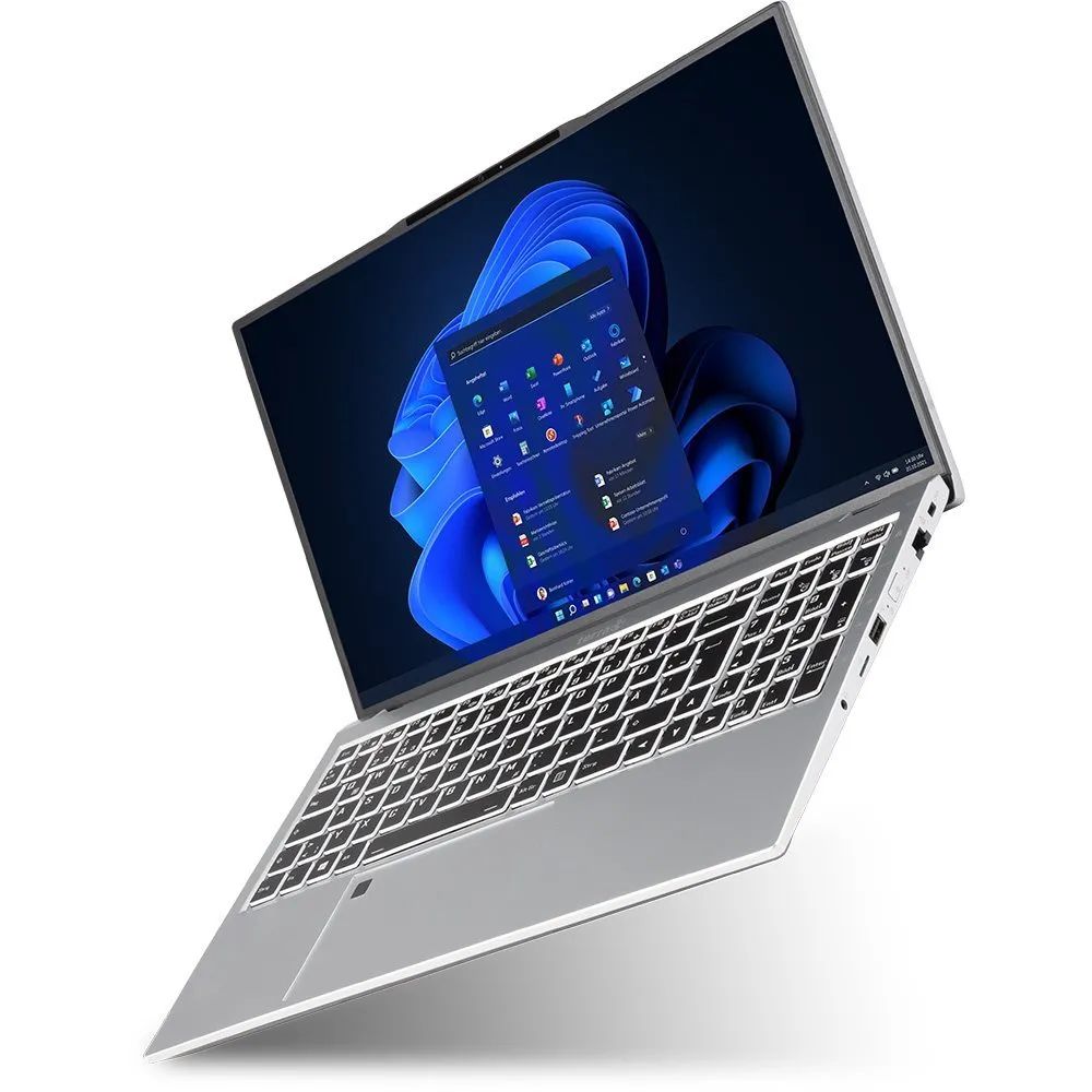 TERRA Mobile 1551R - Intel Core i7 1355U / 1.7 GHz - Win 11 Pro - Intel Iris Xe Grafikkarte - 16 GB RAM - 512 GB SSD NVMe - 39.6 cm (15.6")