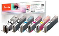 Peach PI100-313 - Tinte auf Farbstoffbasis - Foto schwarz - Foto zyan - Foto grau - Foto magenta - Fotogelb - Canon - Multi pack - Canon Pixma MG 7700 Series Canon Pixma MG 7750 Canon Pixma MG 7750 Series Canon Pixma MG 7751... - 23 ml