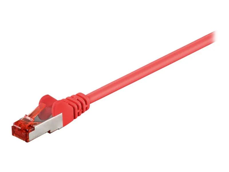 Goobay Patch-Kabel - RJ-45 (M) zu RJ-45 (M) 50cm rot